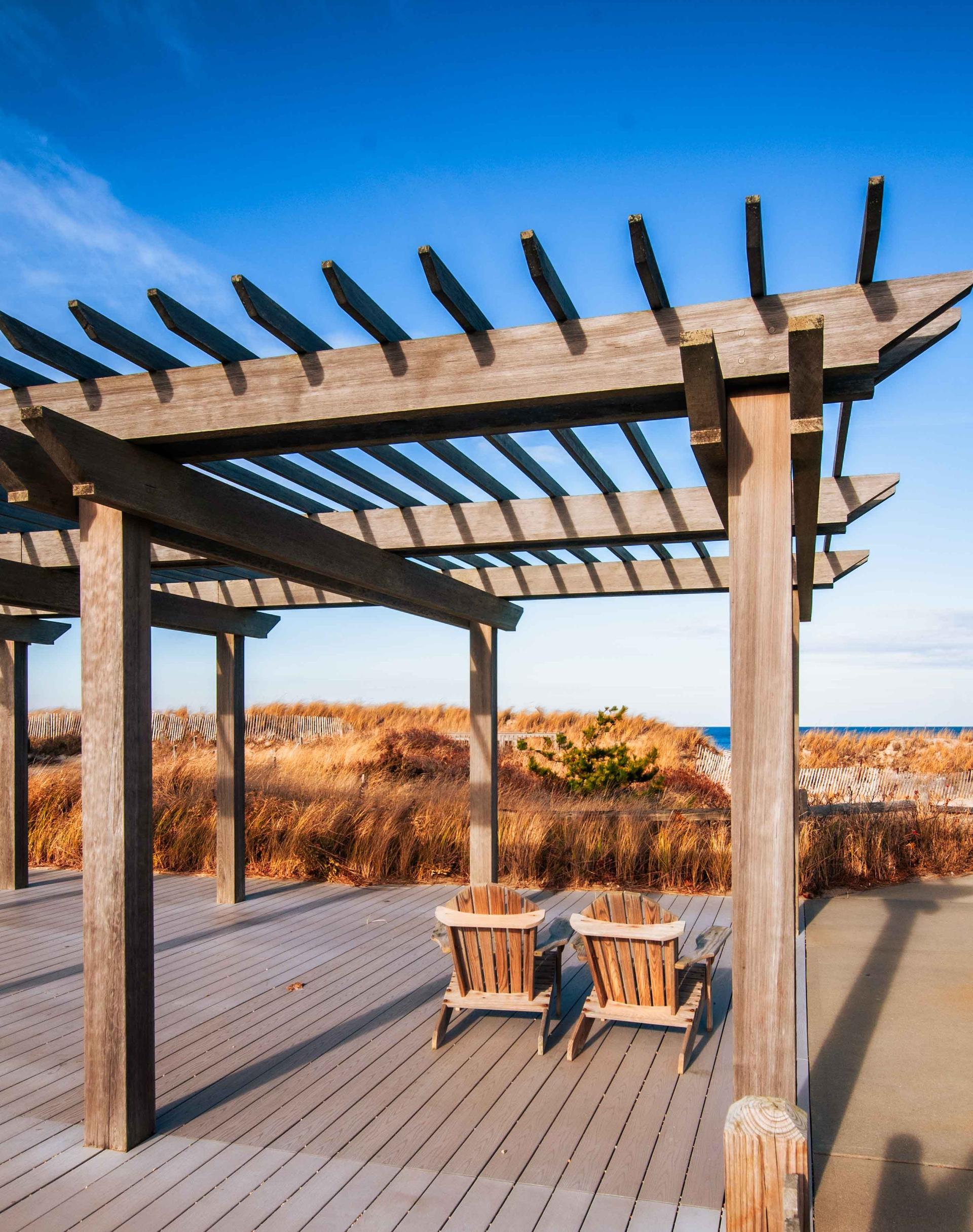 Chairs in the Pergola